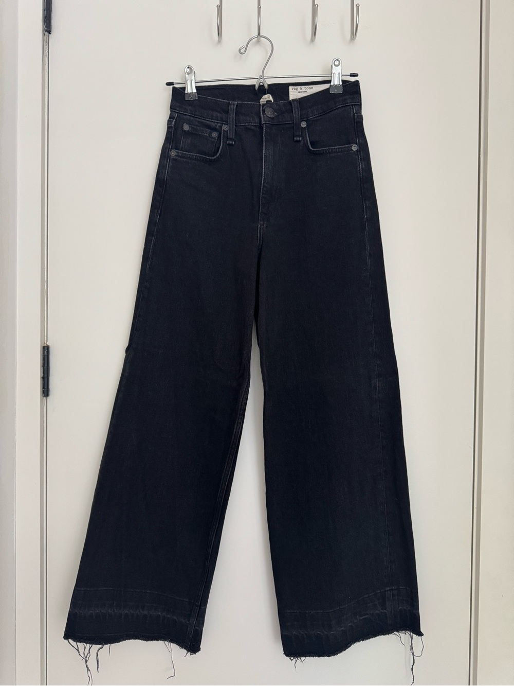 Rag & Bone Andi Wide Leg in Dahlia - Picture 6 of 8